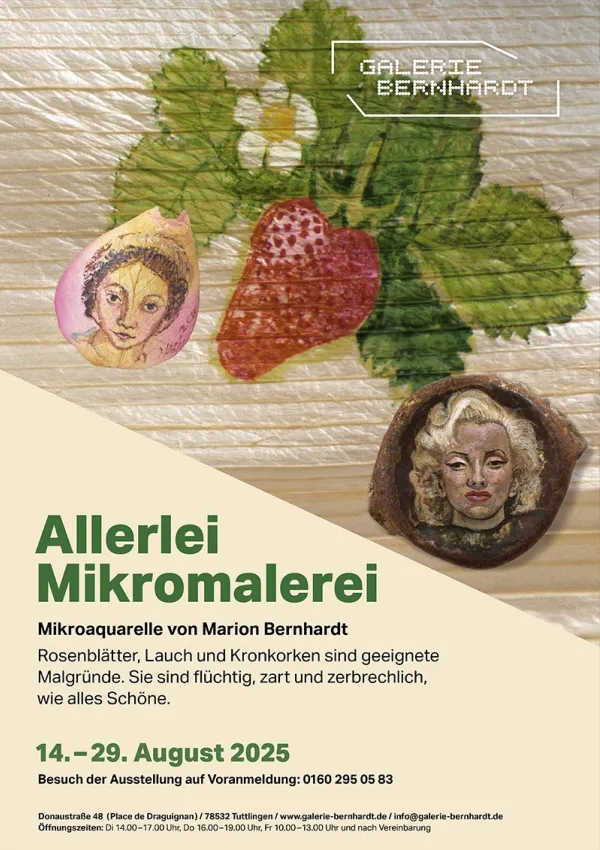 Plakat Allerlei Mikromalerei